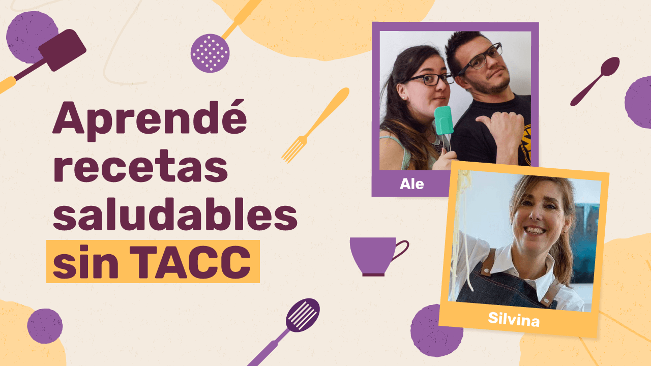 Aprende recetas saludables sin TACC