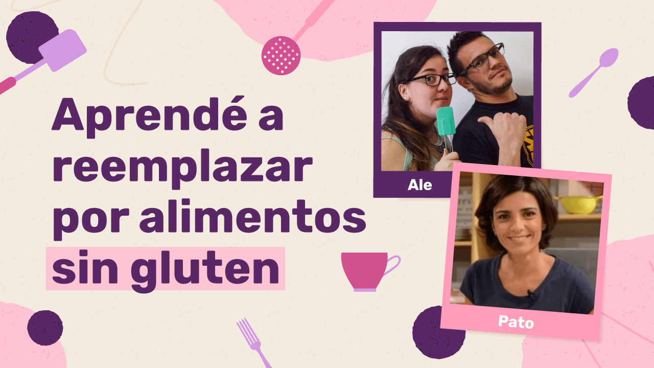 Aprende a reemplazar por alimentos sin gluten